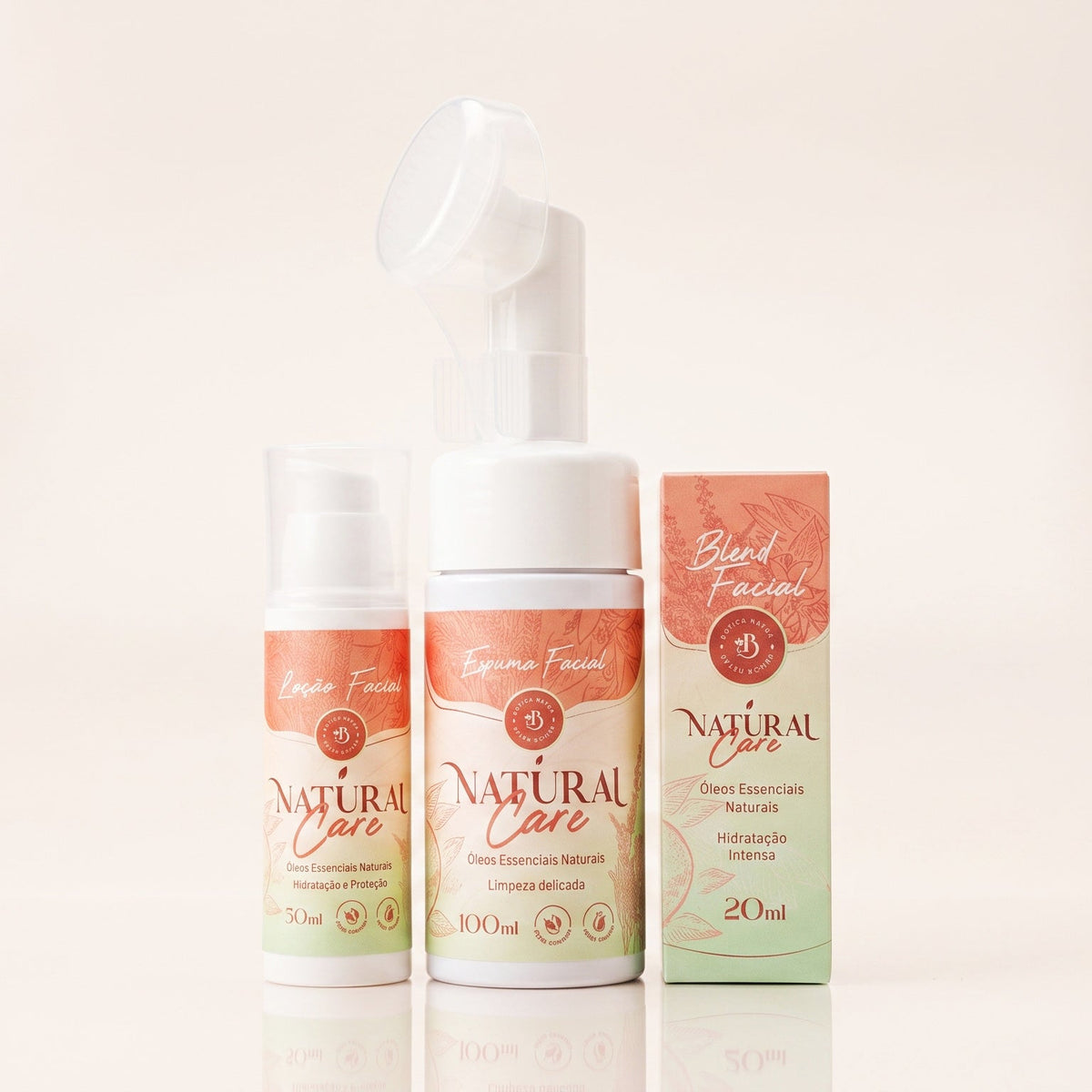 Kit Premium – Limpeza, Hidratação e Regeneração | Natural Care