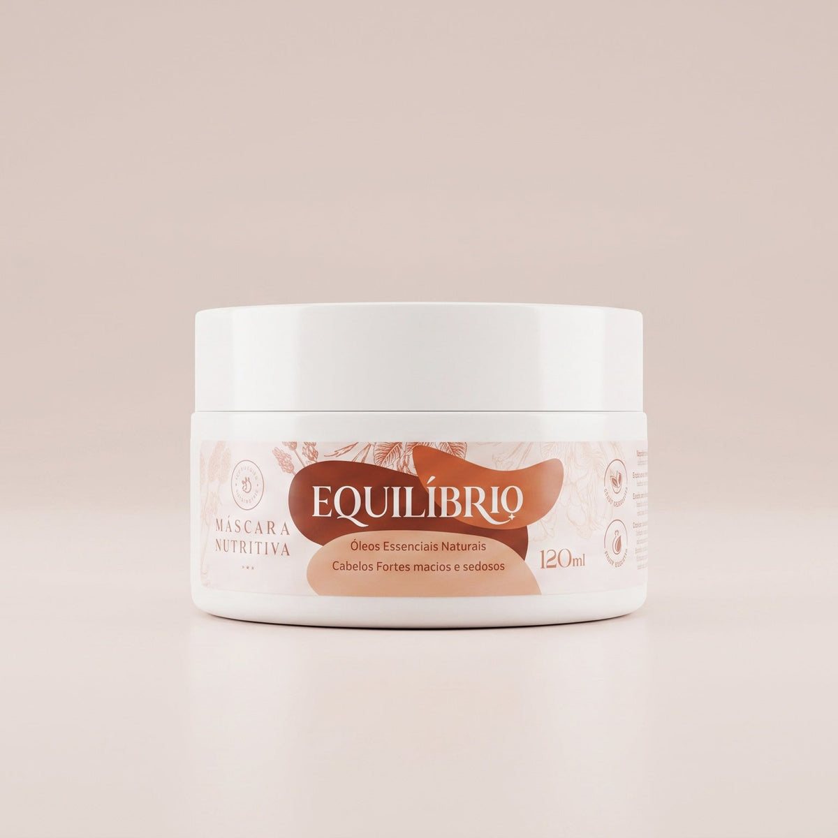 Máscara Nutritiva - Hidratação e Brilho Capilar | Linha Equilíbrio